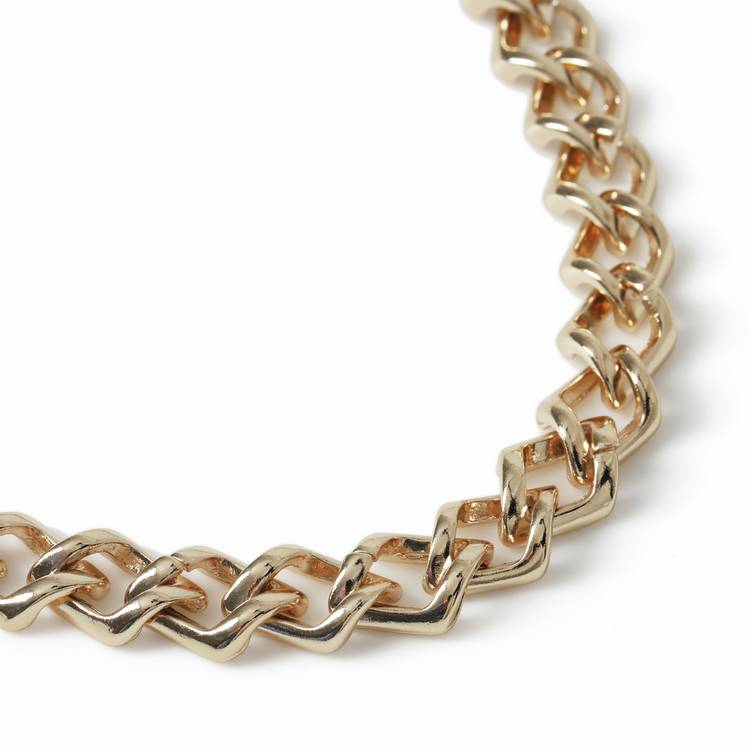 Revere gold-tone chunky chain necklace 45cm - British product