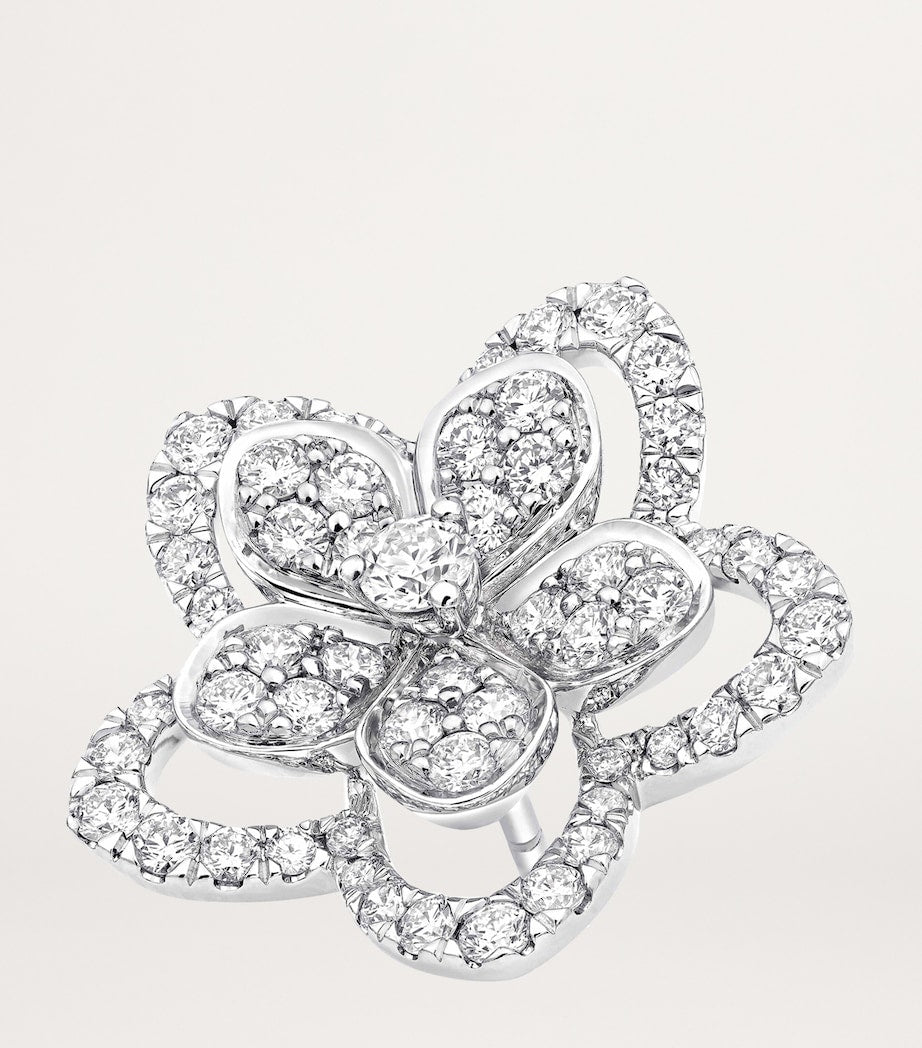Graff Wild Flower diamond stud earrings - British product