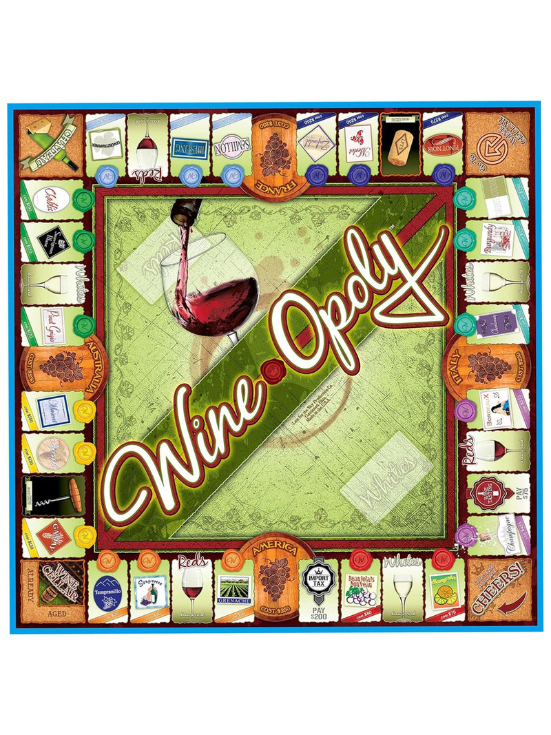 Cheatwell Wine-Opoly board game, UK version