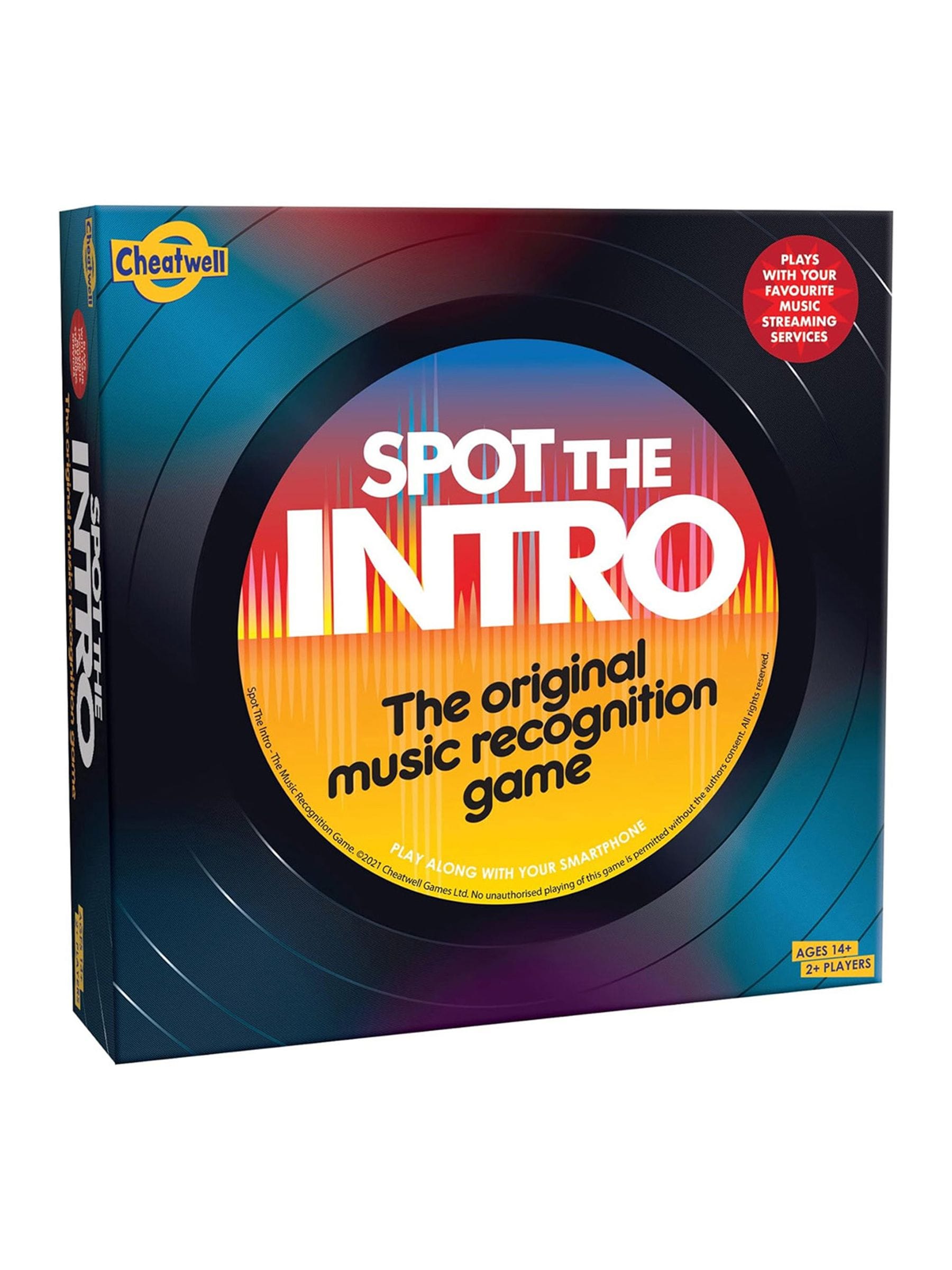 Cheatwell Games Spot the Intro board game - British product