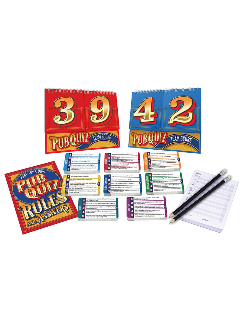 Cheatwell Host Your Own Pub Quiz trivia game, UK version
