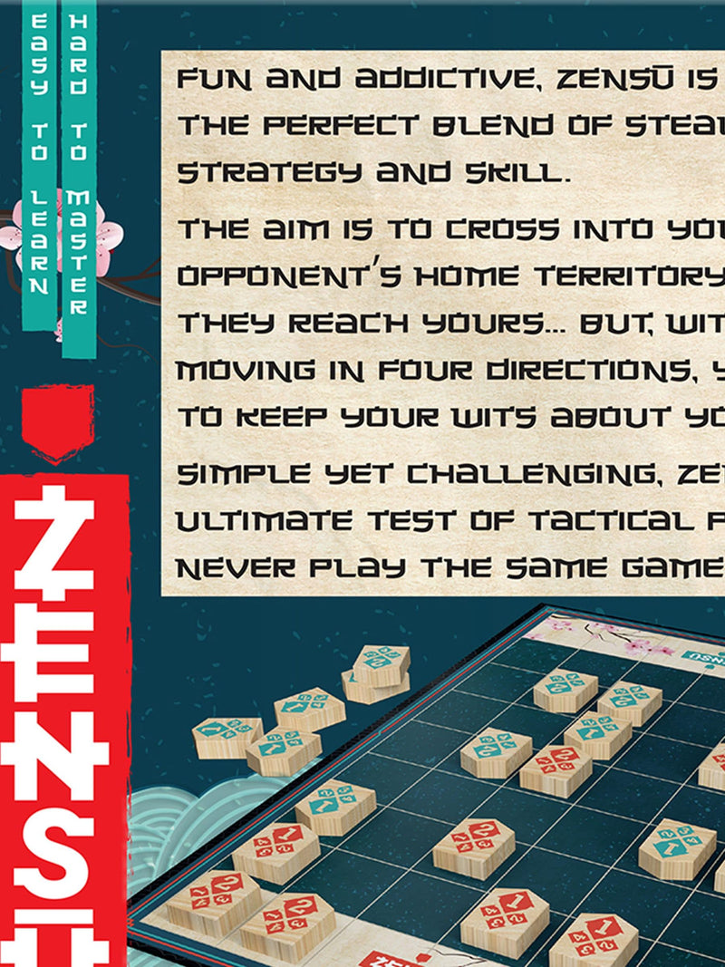 Cheatwell Games Zensu strategy board game, imported from the UK