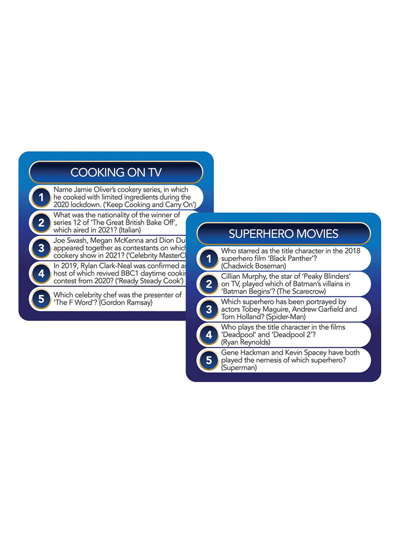 Cheatwell Games Top Trivia Ultimate Quiz 5000 questions - British product