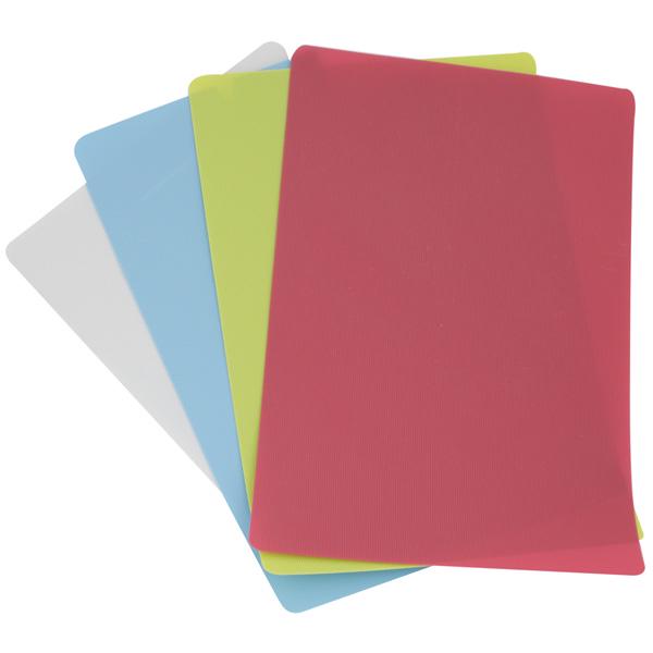 Sainsbury's Home Flexible Plastic Chopping Mats 4pc