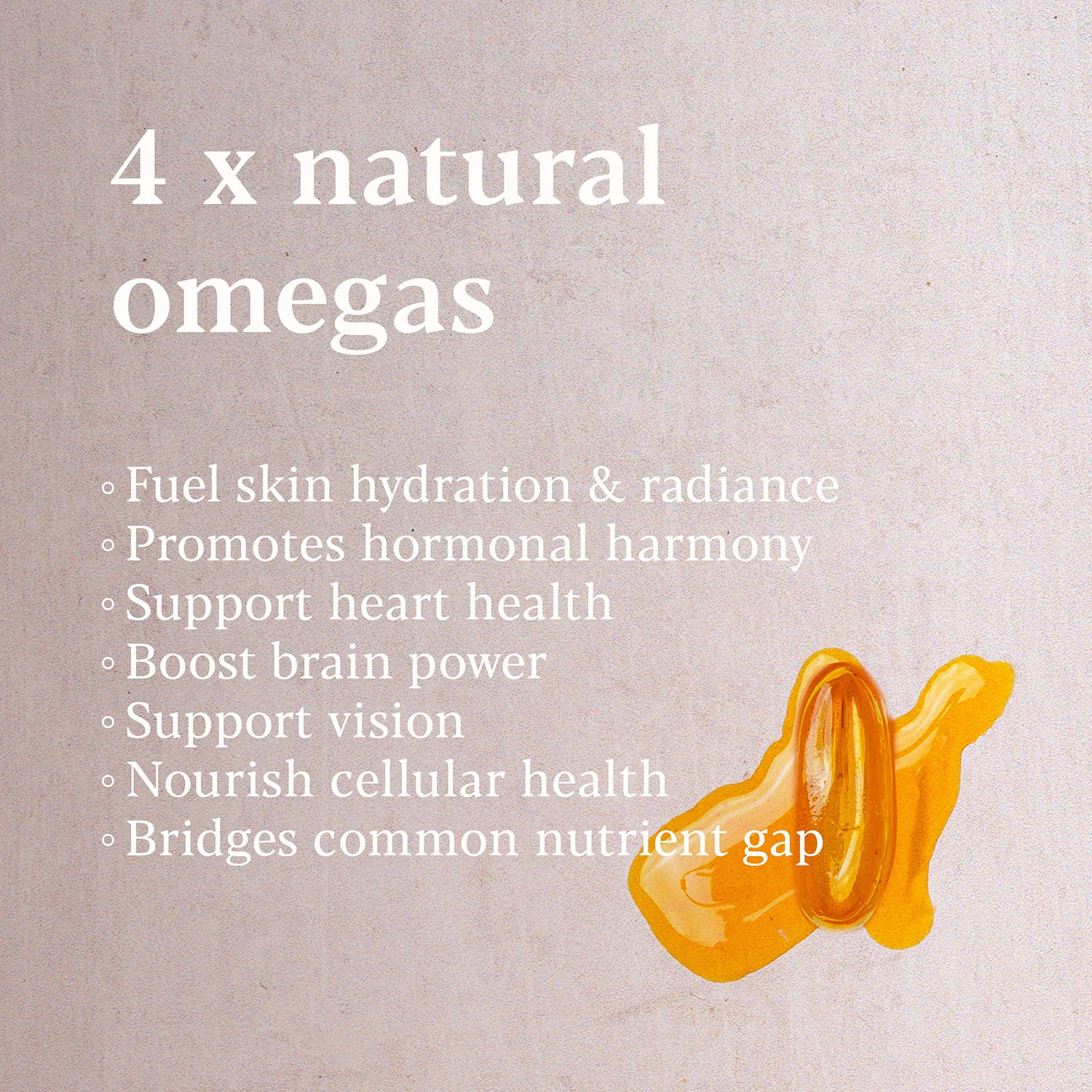 Higher Nature Omega Complex 90 capsules - British product