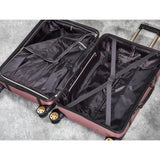 Rock 3 piece hardside luggage set pink, UK version
