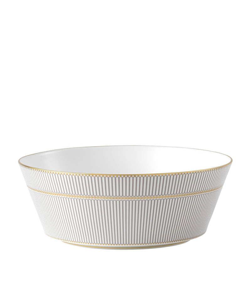 Wedgwood Anthemion Grey salad bowl 25.5cm (British brand)