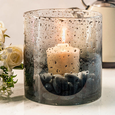Costco UK Torc 4 Wick Hand-blown Glass Fragranced Candles in Black Lustre- Buy online at McGrocer