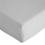 Argos Home Plain Grey Fitted Bed Sheet Single