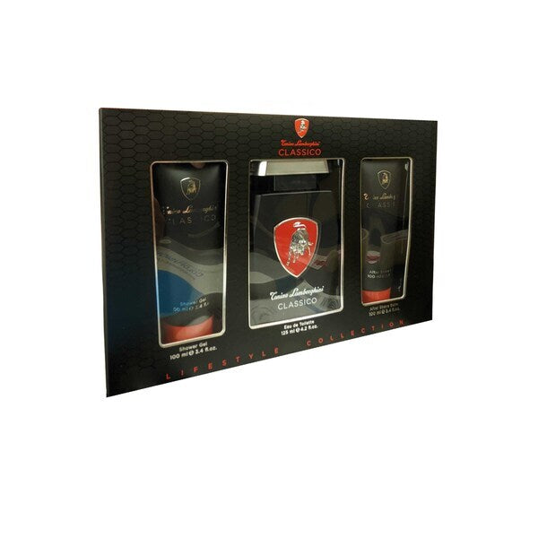 Tonino Lamborghini Classico EDT spray and bath set 125ml (British brand)