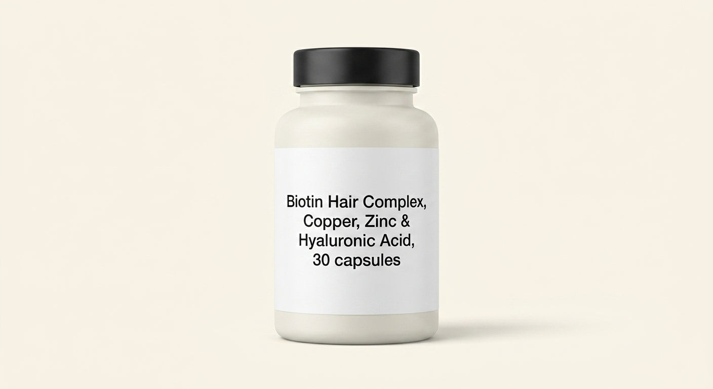 Holland & Barrett Biotin Hair Complex 30 Capsules , UK version