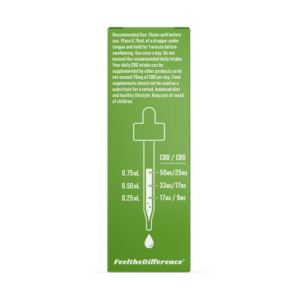 CBDfx Wellness 2:1 Oil Drops - 2000mg CBD/1000mg CBG GOODS Superdrug   