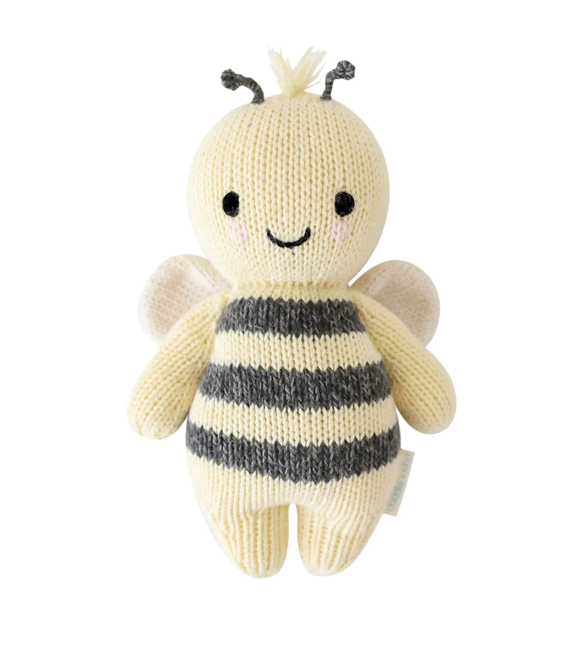 Cuddle + Kind Baby Bee soft toy 18cm - British product