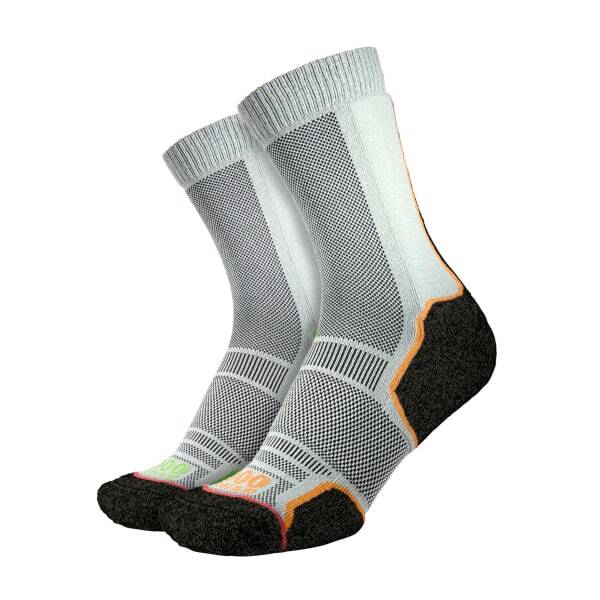 1000 Mile men's trek socks twin pack, imported from the UK