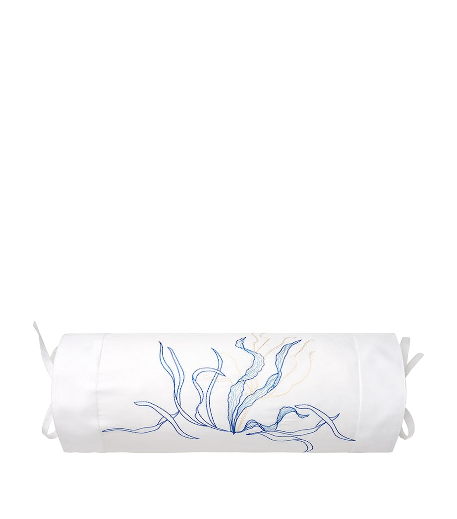 Yves Delorme Couture Nautilus neck roll 13cm x 35cm (British brand)