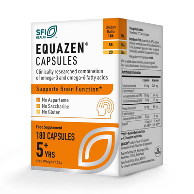 Holland & Barrett Equazen Omega-3 & Omega-6 Fatty Acid Supplement, 180 Capsules- Buy online at McGrocer