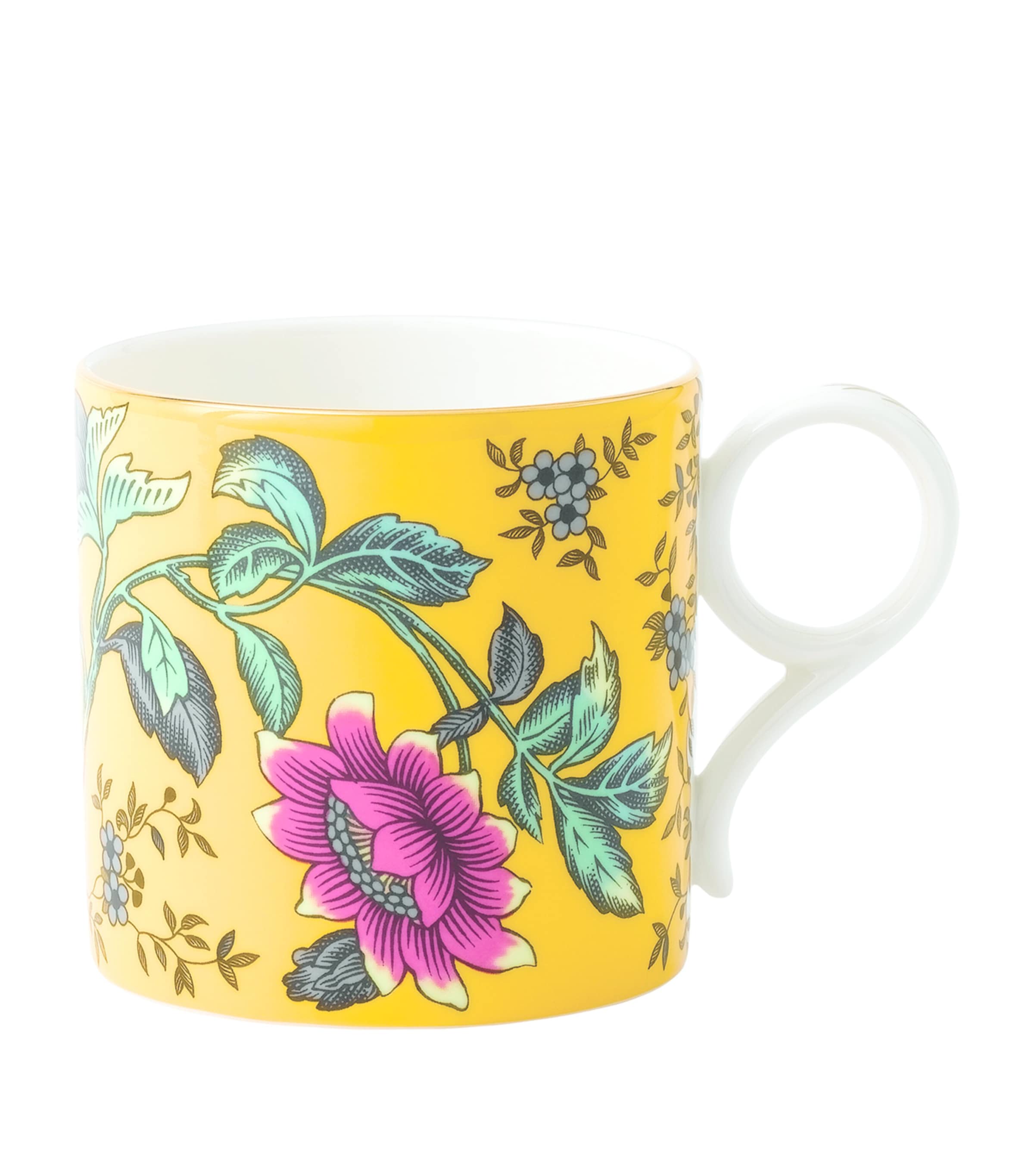 Wedgwood Wonderlust Yellow Tonquin mug (British brand)