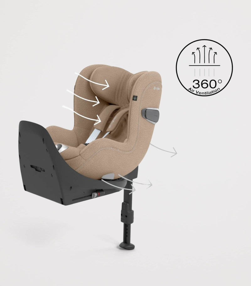 CYBEX Sirona T-PLUS i-Size rotating car seat - British product