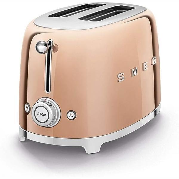 Smeg TSF01 Toaster in Pink