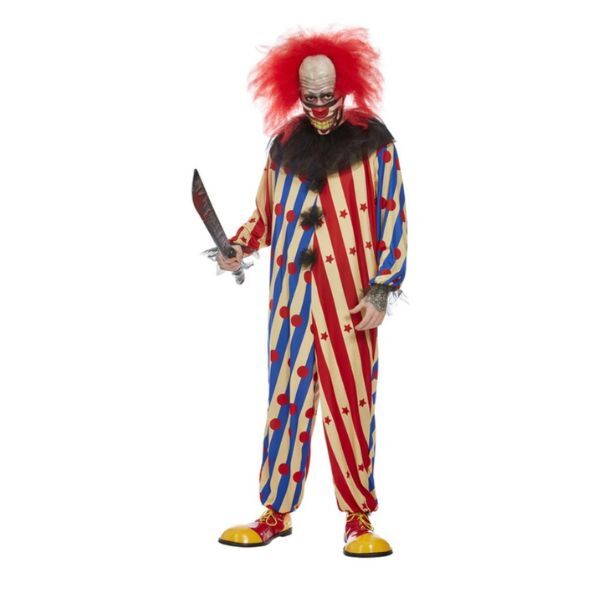 Smiffys Creepy Clown Costume Mens Medium (Chest 38-40)