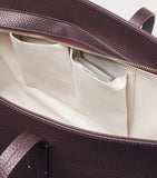 Aspinal of London leather east west tote bag - British product