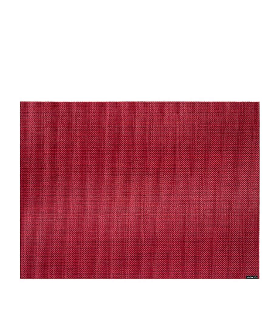 Chilewich Mini Basketweave Rectangle Placemat 36cm x 48cm - British product