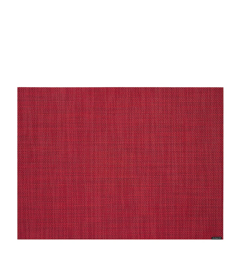 Chilewich Mini Basketweave Rectangle Placemat 36cm x 48cm - British product