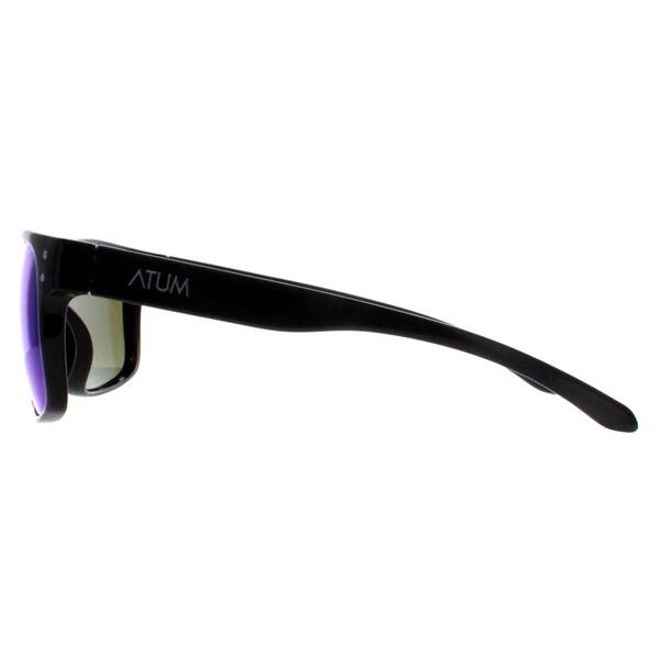 Atum Waterhouse black mirrored men sunglasses - British product