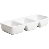 M&S Collection Maxim Porcelain Three Part Serving Bowl 'One Size White Tableware & Kitchen Accessories M&S   