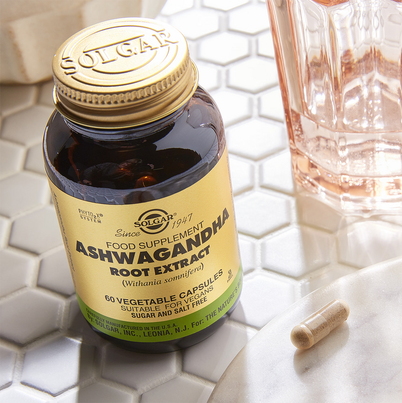 Solgar Ashwagandha root extract capsules 60 (British brand)