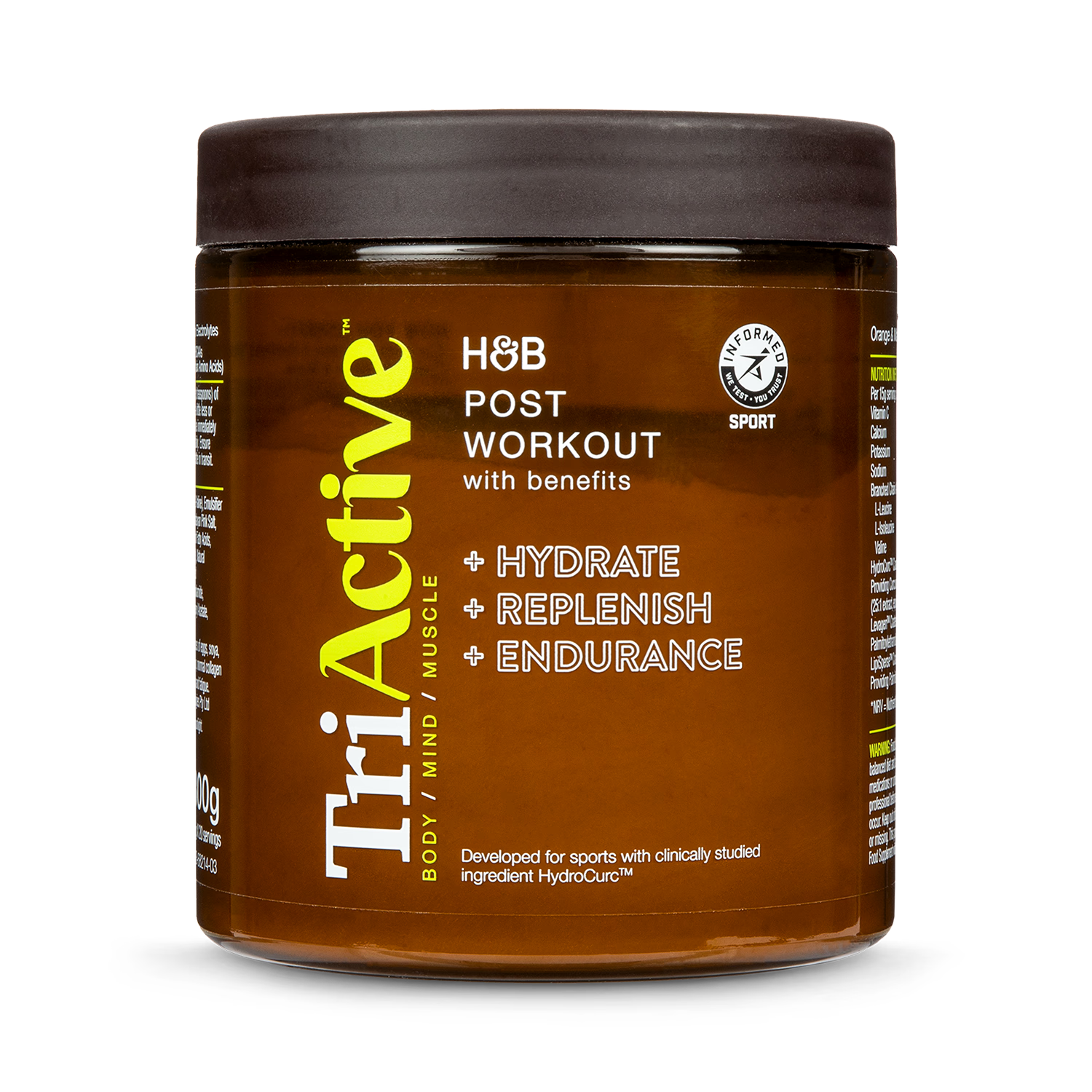 TriActive Post Workout Orange & Mango 300g - British product