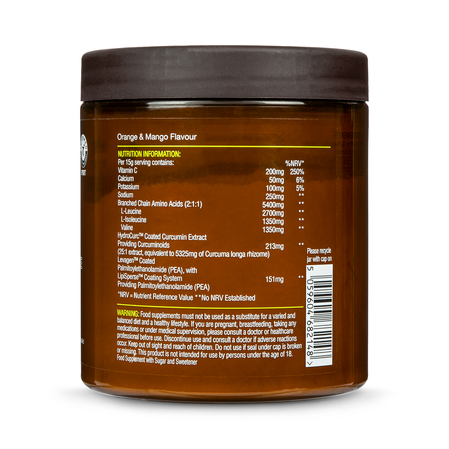 TriActive Post Workout Orange & Mango 300g - British product