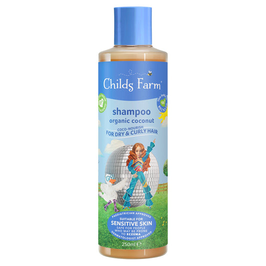 Childs Farm Coco-Nourish Shampoo for Curly & Dry Hair 250ml shampoo & conditioners Sainsburys   