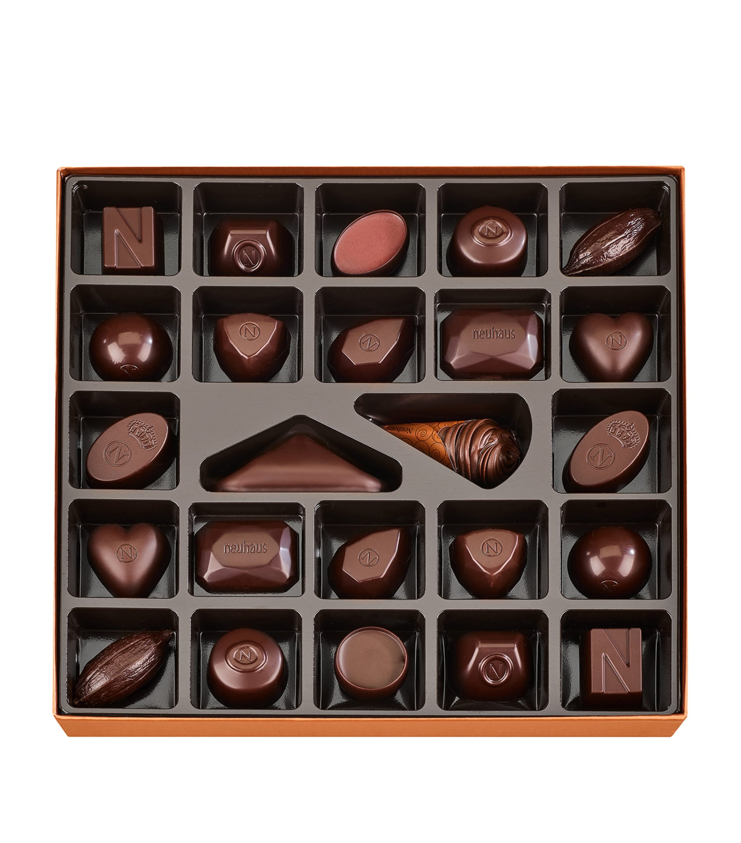 Neuhaus Dark Collection chocolate box 265g, imported from the UK