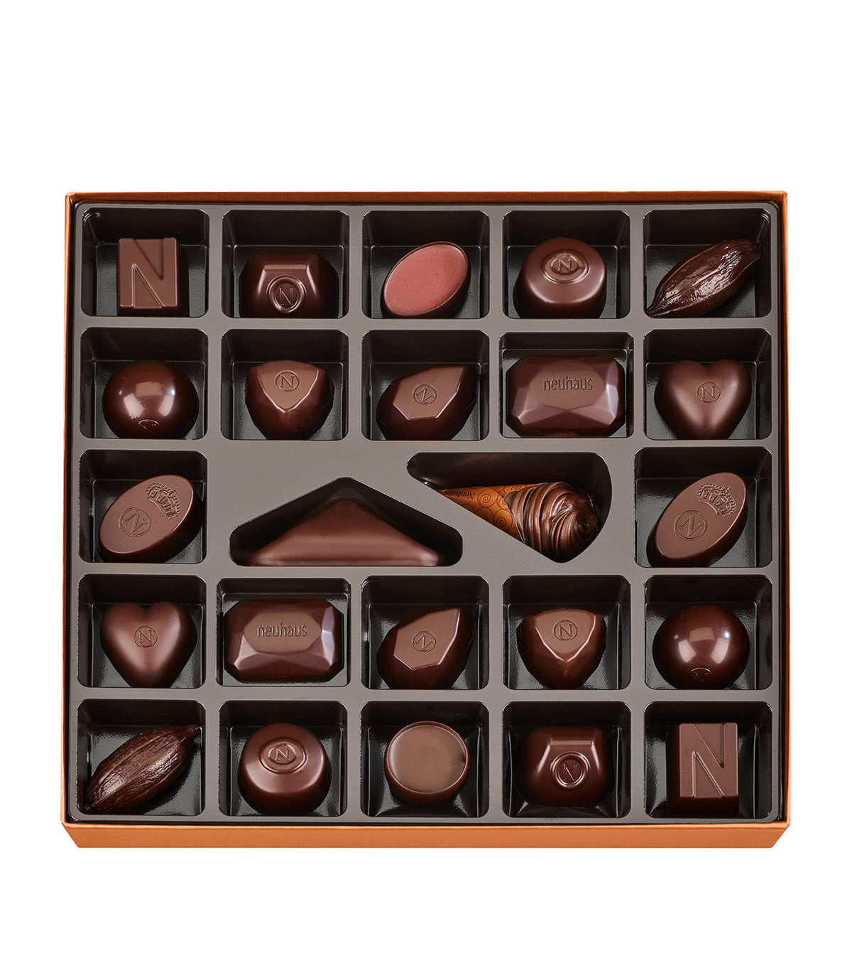 Neuhaus Dark Collection chocolate box 265g, imported from the UK