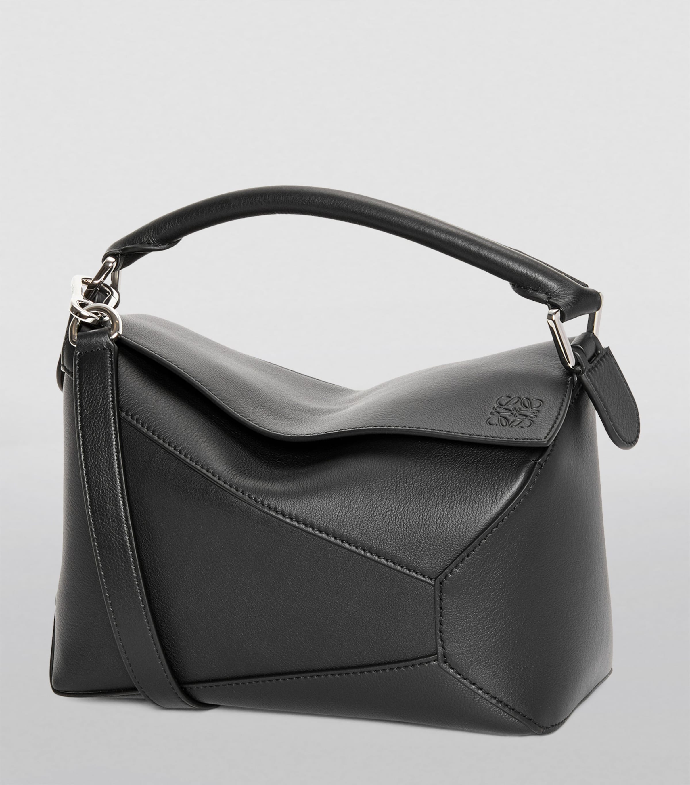 LOEWE Small Leather Puzzle Edge Top-Handle Bag (British brand)