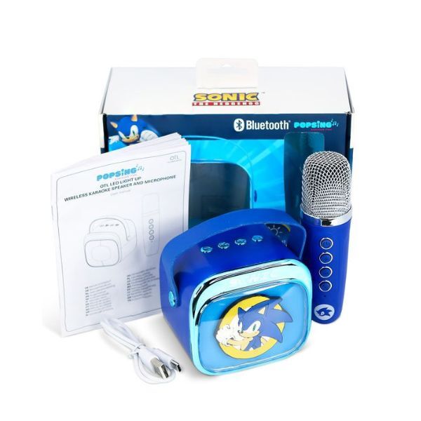 OTL Sonic PopSing wireless karaoke speaker, imported from the UK