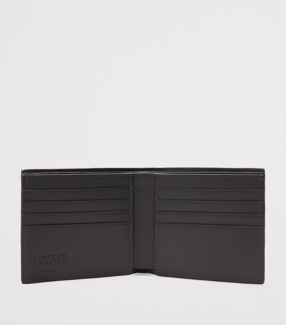 LOEWE leather bifold wallet with 8 card slots (British brand)