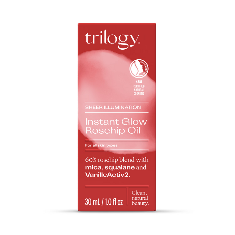 Trilogy instant glow rosehip oil 30ml - British product