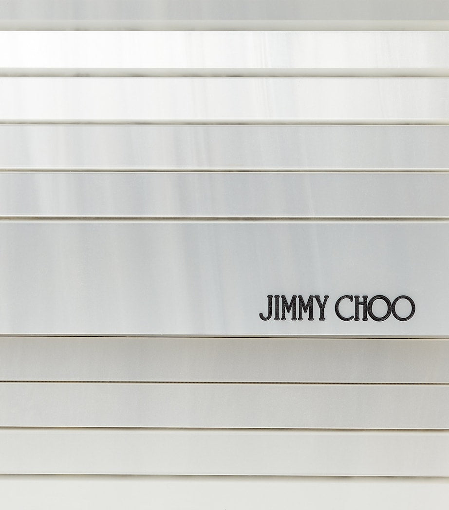 Jimmy Choo mother-of-pearl Sweetie clutch bag, imported from the UK