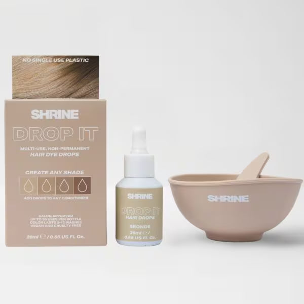 Shrine Drop It Bronde Hair colour drops 20ml (British brand)