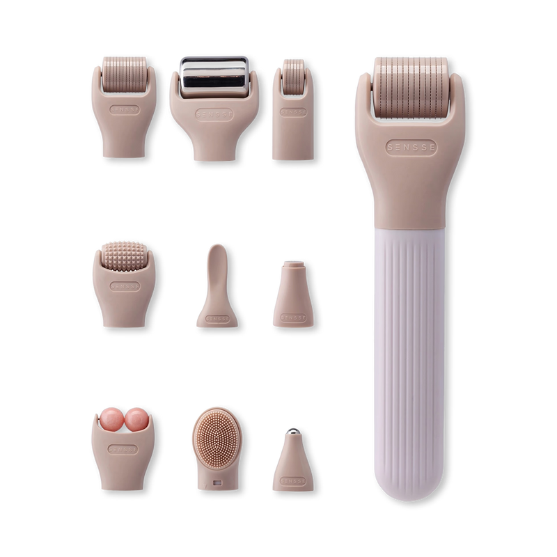 Sensse Derma10 skincare kit with interchangeable heads (British brand)