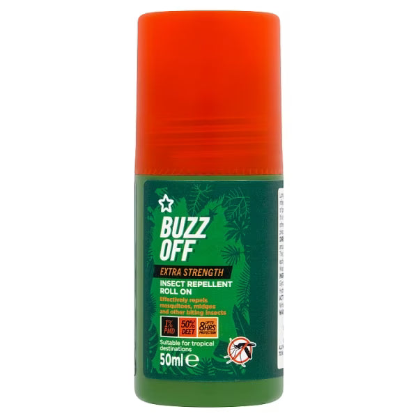 Superdrug Buzz Off Insect Repellent Roll On (British brand)