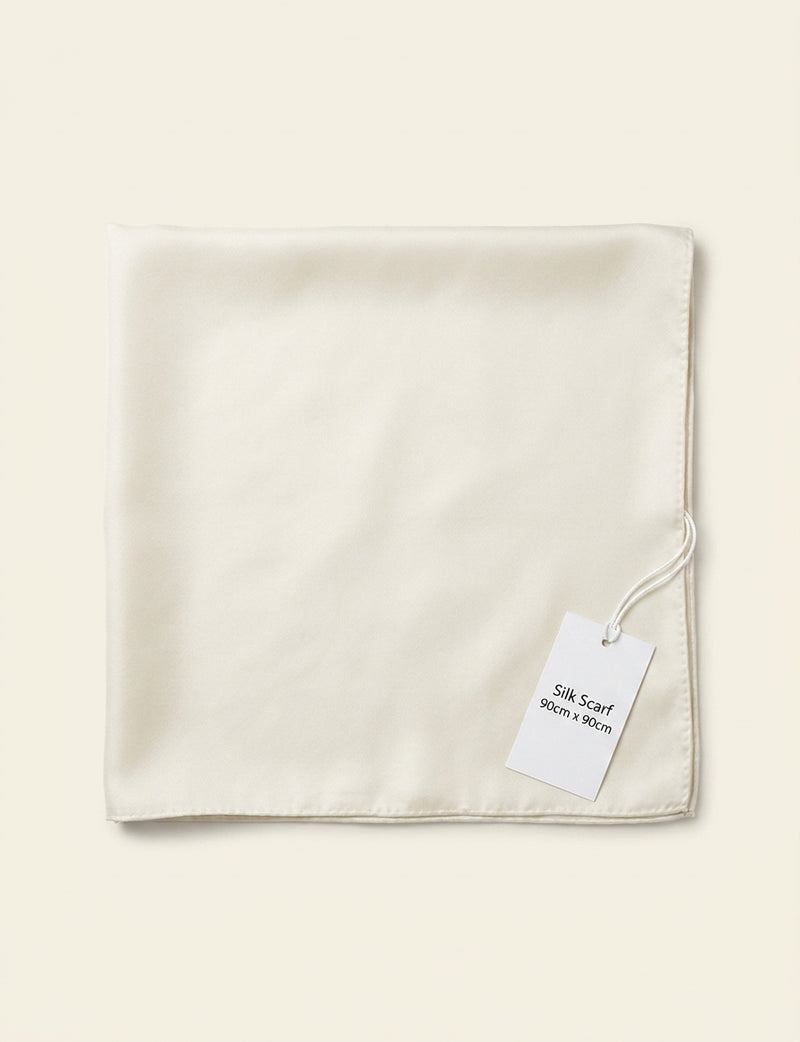 Mulberry silk-twill scarf tree logo print 70x70cm, UK version