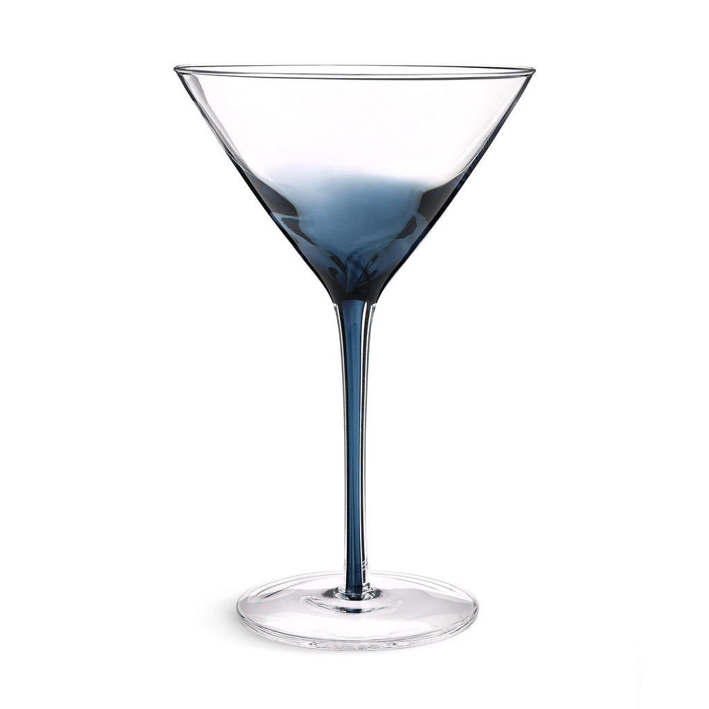 Habitat Navy Stem Martini Glass