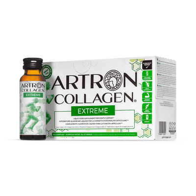 Holland & Barrett Gold Collagen Artron Extreme Liquid Food Supplement for Joint Support 10 x 50ml- Buy online at McGrocer