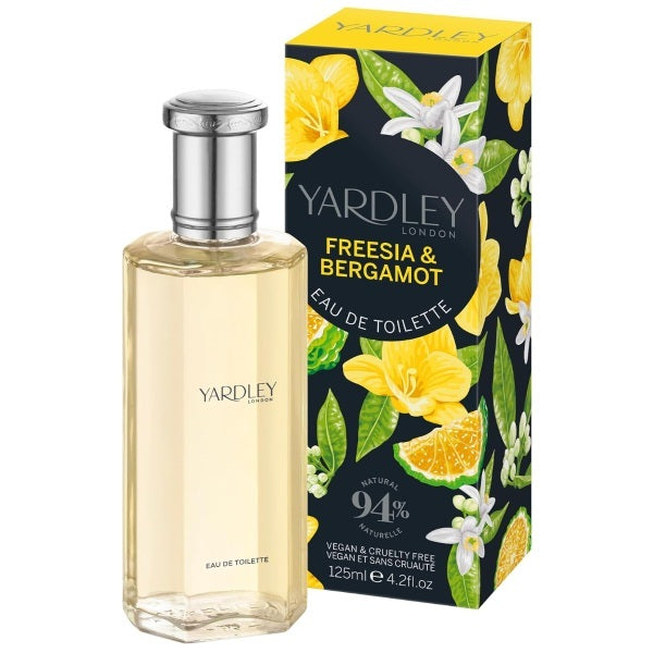 Yardley London Freesia and Bergamot perfume 125ml (British brand)