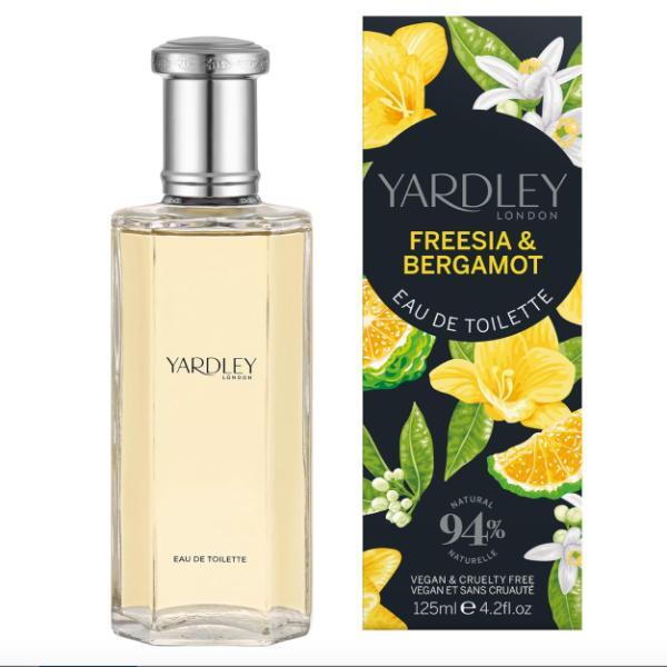 Yardley London Freesia and Bergamot perfume 125ml (British brand)