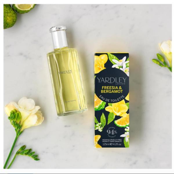 Yardley London Freesia and Bergamot perfume 125ml (British brand)