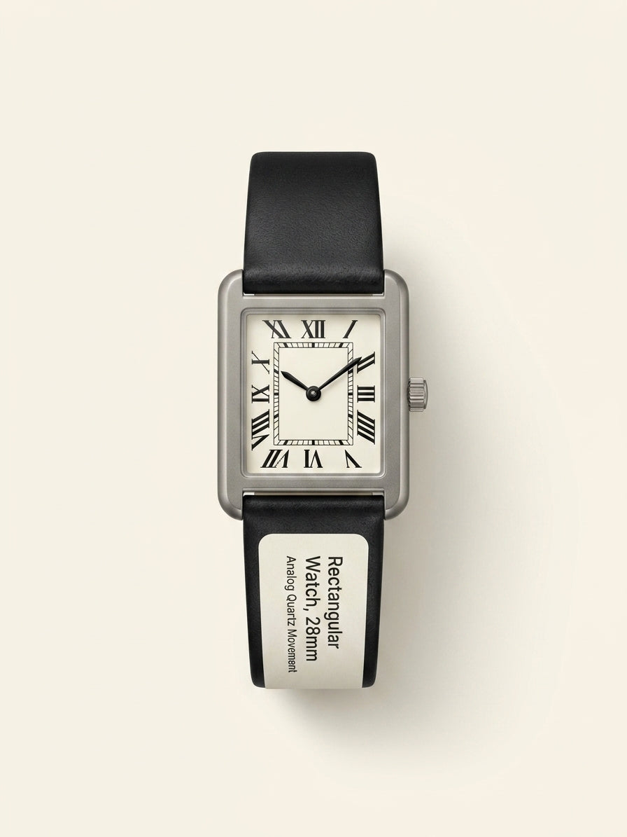 Cartier Tank Américaine small 18ct yellow-gold leather watch 29.5mm, UK version